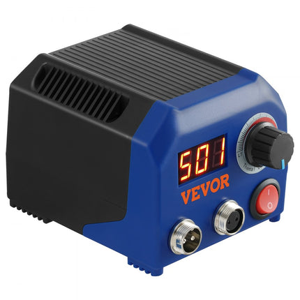 VEVOR Professioneel houtbrandergereedschap pyrografie, pyrografieset met dubbele pen en pyrografieapparaat met dubbele aansluiting, pyrografiemachineset, pyrografiestation inclusief pyrografiezuigers met 23 draadpunten