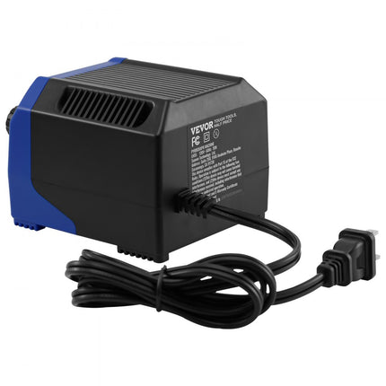 VEVOR Professioneel houtbrandergereedschap pyrografie, pyrografieset met dubbele pen en pyrografieapparaat met dubbele aansluiting, pyrografiemachineset, pyrografiestation inclusief pyrografiezuigers met 23 draadpunten