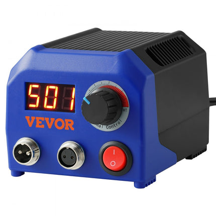 VEVOR Professioneel houtbrandergereedschap pyrografie, pyrografieset met dubbele pen en pyrografieapparaat met dubbele aansluiting, pyrografiemachineset, pyrografiestation inclusief pyrografiezuigers met 23 draadpunten