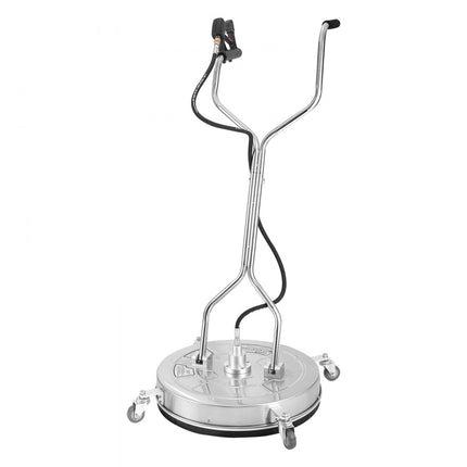 VEVOR hogedrukreiniger roestvrijstalen oppervlaktereiniger 14,7L/min oppervlaktereiniger hogedruk φ609,6mm bestratingreinigingsapparaat Max.4000 PSI terrasreiniger dubbel sproeisysteem 25° spuithoek