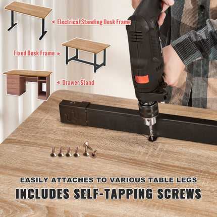 VEVOR tafelblad 25mm spaanplaat 2000x800mm houten plaat P2 materiaal melaminehars gecoate spaanplaat 100kg draagvermogen bureaublad ideaal voor werkbank reparatie werkbank kantoortafel