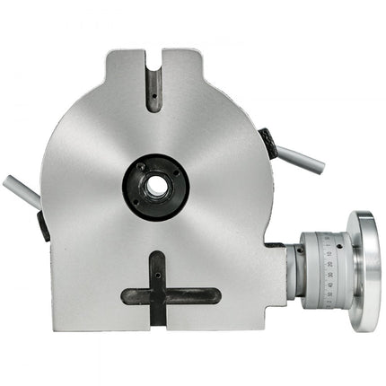 Verdeeldraaitafel 200 mm horizontaal-verticaal verdeelkop zwenkbaar