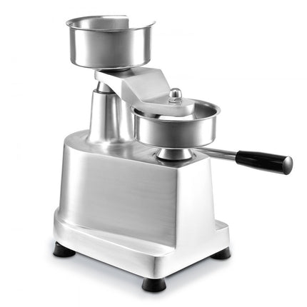 VEVOR Commerciële Burger Patty Maker, 100 mm / 4 "Hamburger Beef Patty Maker, Heavy Duty Food Grade roestvrijstalen kom Burger Press, Keukenvleesvormmachine met 1000 stuks Patty Papi
