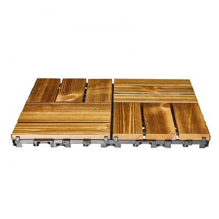 VEVOR 27x terrastegels kliktegels balkontegels 30x30cm houtlook