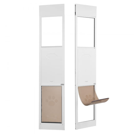 VEVOR Hondenluik Hondenluik Schuifdeur 1927-2049 mm Verstelbaar XL Kattenluik