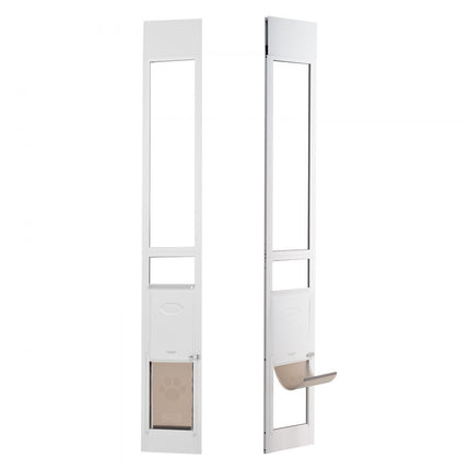 VEVOR hondenluik hondenluik schuifdeur 1927-2049 mm verstelbaar M kattenluik