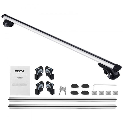 VEVOR Universele imperiaal dwarsbalk 123 cm Voertuigen verhoogde zijrail