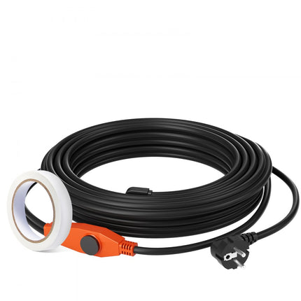 VEVOR buisverwarmingskabel 18m 23W/m buisverwarming verwarmingskabel vorstbeveiligingsthermostaat