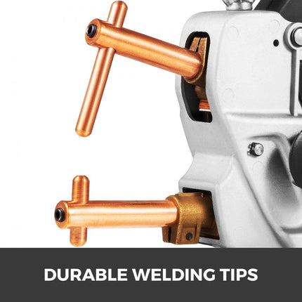 VEVOR Elektrisch Puntlasapparaten Handheld Laspuntpistool 400V2,0+2,0mmDraagbaar