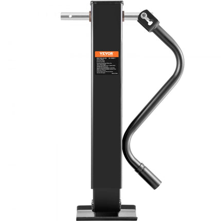 VEVOR aanhangerkrik tot 5443 kg aanhangersteun reiskar draaisteun met ergonomische handgreep autokrik van koolstofstaal met roestwerende coating aanhangerkrikstandaard in hoogte verstelbaar