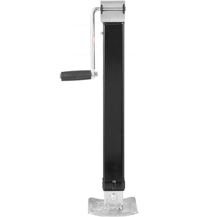 VEVOR aanhangerkrik, aangelaste aanhangersteun, draagvermogen 3629 kg, aanhangerkrik met handgreep voor het heffen van camperaanhangers, paardentrailers, bedrijfswagenaanhangers, jachtaanhangers