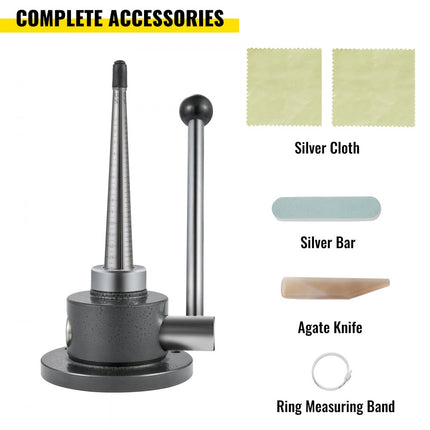 VEVOR Sieraden Ring Expander Ring Reducer Maatbereik 41-71 Ringmaat Brancard Artikelafmetingen 12,5 x 12,5 x 28 cm Het Verkleinen van de Ringmaat Het Verwerken van Muntenring Non-Ferro Materialen