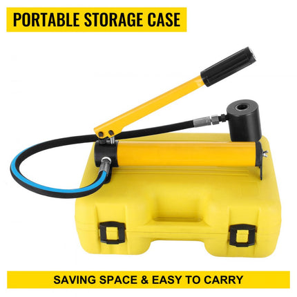 VEVOR 10 Ton 6 Matrijzen Hydraulische Knockout Punch Driver Kit 1/2"-2" Elektrische Set Cutter