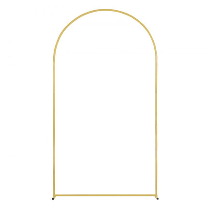 VEVOR Set van 3 huwelijksbogen metalen huwelijksboog bloemen ballonframe decoratie goud