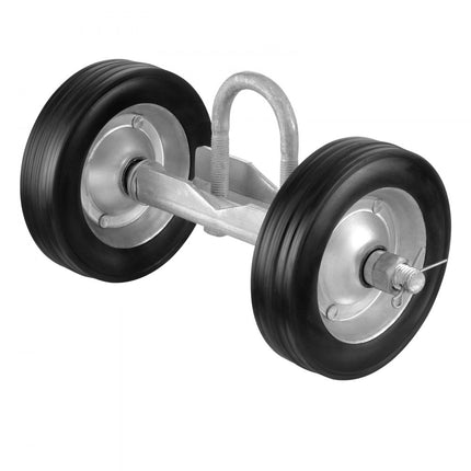 VEVOR schuifpoortset 32-60mm rolbeslag voor deuren met een draagvermogen van 272kg