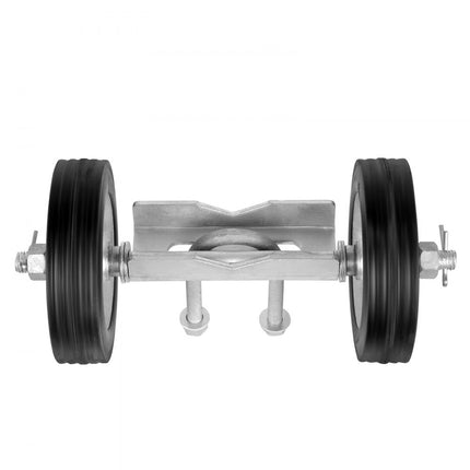 VEVOR schuifpoortset 32-60mm rolbeslag voor deuren met een draagvermogen van 272kg