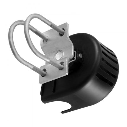 VEVOR Schuifpoortset met U-vormige groef, 4 railwielen/vrijdragende afdekking