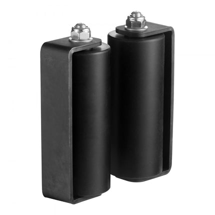 VEVOR Schuifpoortrollen Looprol Geleidingsrol C-Type Beugel 188x60x69mm