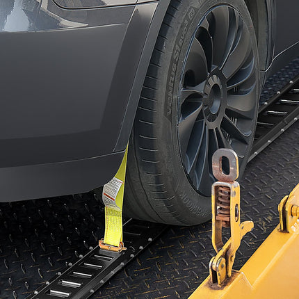 VEVOR E-Track railset, 1,5 meter stalen rails, 4 stuks, draagvermogen tot 2000 kg, zware rails met schroeven voor garages, bestelwagens, aanhangwagens, motorfietsbevestigingen, ATV-bevestigingen