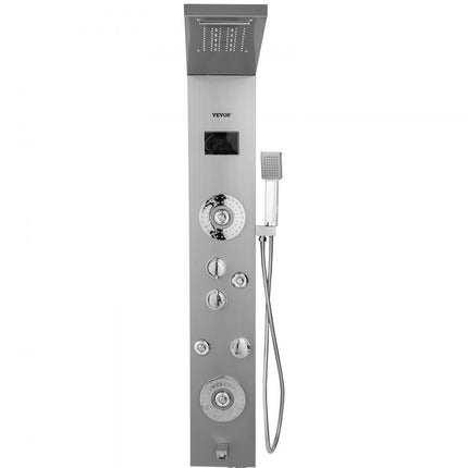 VEVOR Douchepaneel Toren Regen Waterval Massage Lichaamssysteem Anti-Roest Resort Hotel