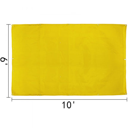 Lasdeken Lasdeken 6'x10' Zweet Hittebescherming Stof Branddeken Geel