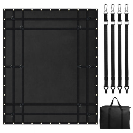 VEVOR bagagenet vrachtwagenlaadnet bagagenet transportnet 244x206cm 318kg