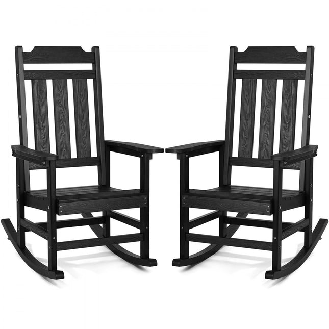 VEVOR 2x schommelstoel, schommelstoel, relaxstoel, accentstoel, relaxstoel, 181,6 kg