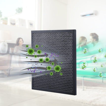 VEVOR actieve koolfilter, 3 stuks, 16" x 19" luchtfiltervervanging, hoog rendement niveau 2 filters, compatibel met BlueDri en VEVOR scrubber, luchtreiniger, waterschadeherstelapparatuur