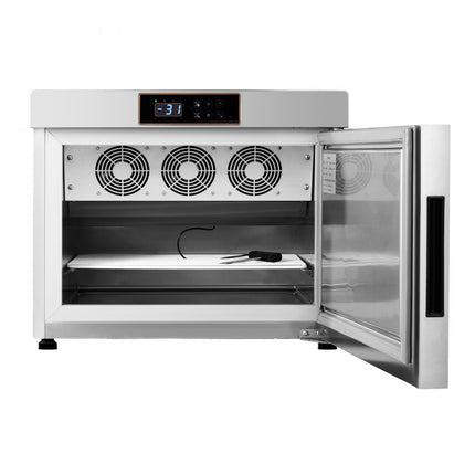 VEVOR 32L commerciële snelvriezer, 4 laden, snelkoeler, zeevruchten