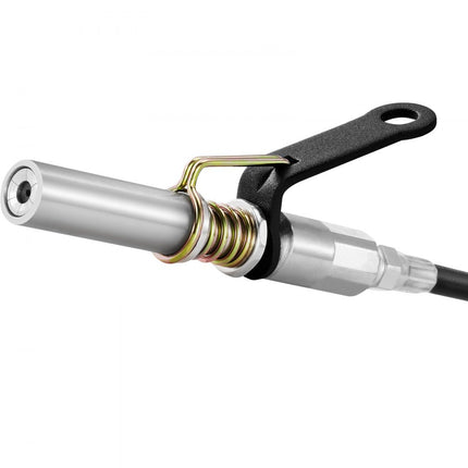 VEVOR vetspuitkoppeling, 10.000 PSI hoge druk, 6 bekkenvergrendeling, vetspuittip met snelle ontgrendeling met slang/zerkfittingen Reiniger, compatibel met alle vetpistolen 1/8" NPT vetnippel