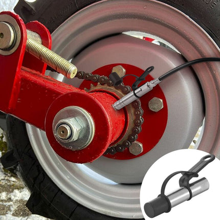 VEVOR Vetspuitkoppeling 10.000 PSI Hogedruk 3-klauwvergrendeling Snelle ontgrendeling Vetspuittip met slang/Zerk-fittingen Reiniger/lekvrije dop Compatibel met alle vetspuiten