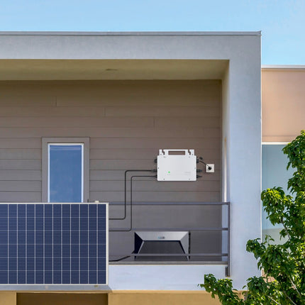 VEVOR Solar Grid Tie Micro-omvormer 800W balkonkrachtcentrale IP65 aluminium zonne-energie Grid Tie Inverter DC 18-50V met APP WiFi-antenne voedingskabel voor zonnepaneelsystemen