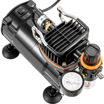 VEVOR airbrush set compressor compleet 220-240V spuitpistool verfpistool