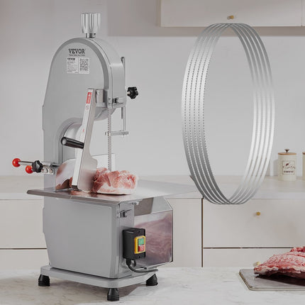 VEVOR bottenzaagmachine zaagblad 1650 x 16 x 0,56 mm, elektrische bottenzaagmachine zaagblad compatibele modellen HC-210, HC-250, YF-400A HC-280, harde botten, bevroren vlees, vis etc.