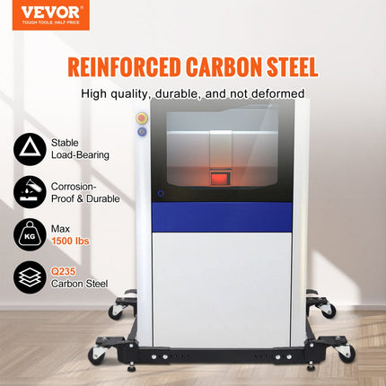 VEVOR meubelrollentransportrol transporthulpwagen 508x622,3mm-711x850mm