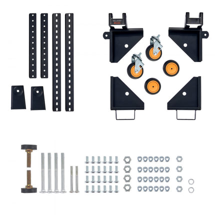 VEVOR meubelrollentransportroltransporthulpwagen 295,5kg verstelbaar