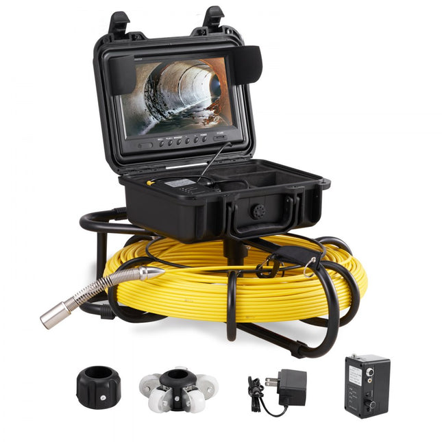 VEVOR 91.5m 9 pijpcamera Riool Camera Inspectie Camera Endoscoop Camera 720P 6h