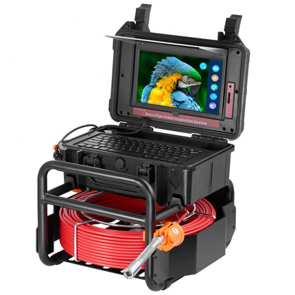 VEVOR rioolcamera 50m leidingcamera leidinginspectiecamera met 10,1 inch touchscreen