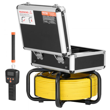 VEVOR rioolcamera 30m leidinginspectiecamera 9 inch leidingcamera 512Hz plaatsbepaler
