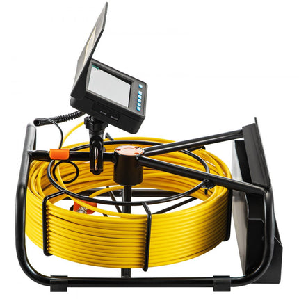 VEVOR Rioolcamera 30m 4,3" Rioolcamera met 6 verstelbare LED's 16GB kaart