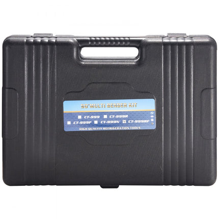 VEVOR pijpenbuiger Ø6-22mm pijpenbuiger handpijpenbuiger set pijpenbuiger vooruit en achteruit tot 90° + pijpsnijder voor airconditioning koeling automotive/hydraulische/pneumatische systemen