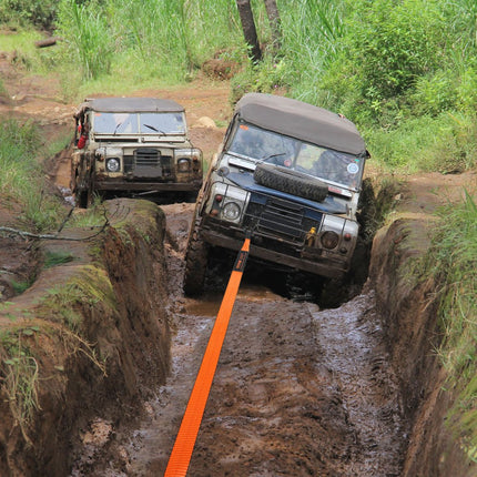 VEVOR 3" x 36" sleepkabellierherstelset met sleepriemen van 30.000 lb, D-ringsluitingen van 40.000 lb, beugelontvanger, katrol, handschoenen, opbergtas voor ATV Jeep Truck