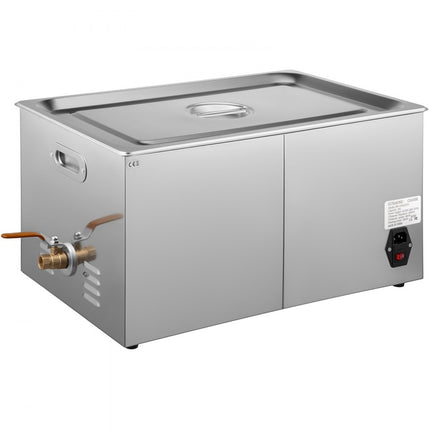 VEVOR Ultrasoon Reiniger 22l 22 L Ultrasonic Cleaner Flow Valve Basket System Stainless Steel Excellent
