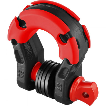 VEVOR 2-pack 3/4" D-ringbeugel met 7/8" schroefpen 66139 lbs breeksterkte