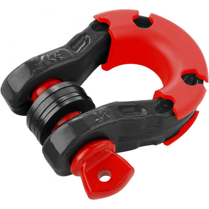 VEVOR 2-pack 3/4" D-ringbeugel met 7/8" schroefpen 66139 lbs breeksterkte