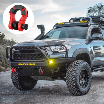 VEVOR 2-pack 3/4" D-ringsluiting met 7/8" schroefpen, breeksterkte 66139 lbs