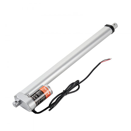 VEVOR 1500N Lineaire actuator DC 12V Lineaire aandrijving IP54 Elektrische lineaire motor 400 mm Slaglengte Geluidsniveau ≤60 dB Elektrische deuropener 5 mm/s Rijsnelheid Lineaire technologie Aanpassing Aandrijving