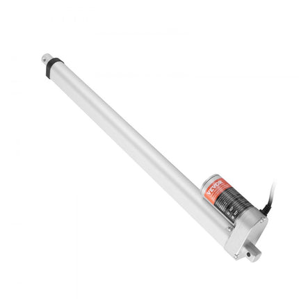 VEVOR 1500N Lineaire actuator DC 12V Lineaire aandrijving IP54 Elektrische lineaire motor 450 mm Slaglengte Geluidsniveau ≤60 dB Elektrische deuropener 5 mm/s Rijsnelheid Lineaire technologie Aanpassing Aandrijving