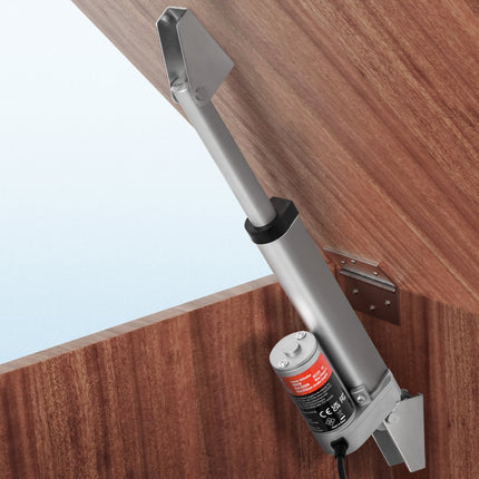 VEVOR 1500N Lineaire actuator DC 12V Lineaire aandrijving IP54 Elektrische lineaire motor 100 mm Slaglengte Geluidsniveau ≤ 60 dB Elektrische deuropener 5 mm/s Rijsnelheid Lineaire technologie Aanpassing Aandrijving