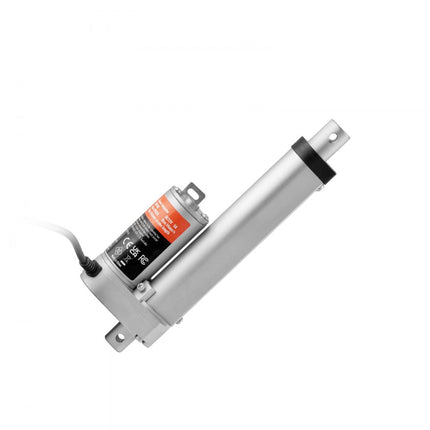 VEVOR 1500N Lineaire actuator DC 12V Lineaire aandrijving IP54 Elektrische lineaire motor 100 mm Slaglengte Geluidsniveau ≤ 60 dB Elektrische deuropener 5 mm/s Rijsnelheid Lineaire technologie Aanpassing Aandrijving